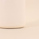Vase en céramique blanc 27cm élégant | Hashtag Déco