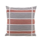 Coussin extérieur terracotta 40x40cm en coton | Hashtag Déco