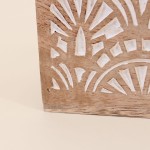 Rangement bureau bois motifs naturel 31x18cm | Hashtag Déco