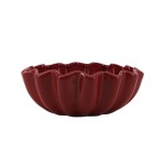 Coupe céramique alvéolée 24cm verte | Hashtag Déco