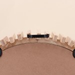 Miroir rond bois naturel 45cm | Hashtag Déco