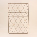 Pêle-mêle métal doré 40x50cm élégant | Hashtag Déco