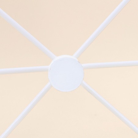 Patère losange bois blanc 42cm | Hashtag Déco