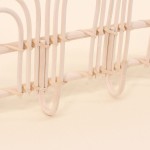 Porte manteau rotin naturel 45cm élégant | Hashtag Déco