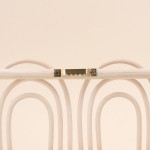Porte manteau rotin naturel 45cm élégant | Hashtag Déco