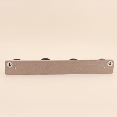 Porte manteau bois naturel 45cm | Hashtag Déco