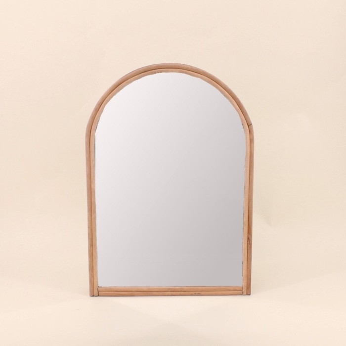 Miroir arche rotin naturel 50x35cm | Hashtag Déco
