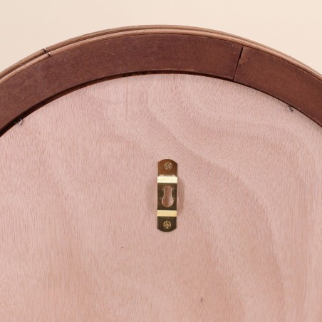 Miroir rond en rotin naturel 45cm | Hashtag Déco