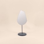 Miroir à poser bois clair forme organique | Hashtag Déco