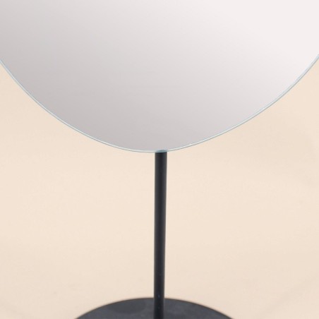 Miroir à poser bois clair forme organique | Hashtag Déco