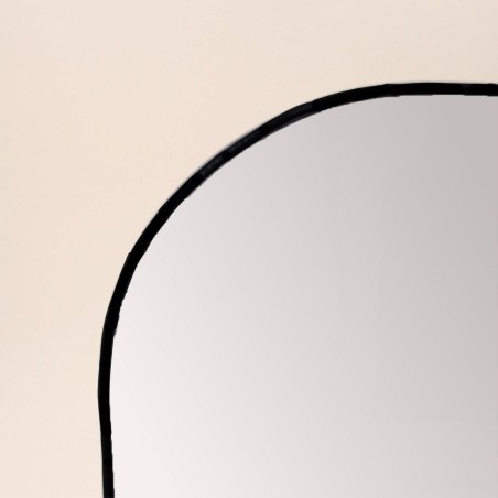 Miroir angles arrondis bois clair 70x40cm | Hashtag Déco