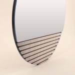 Miroir rond bois naturel 40cm | Hashtag Déco
