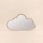 Miroir nuage doré en métal 45x26cm | Hashtag Déco