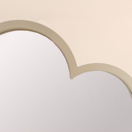 Miroir nuage doré en métal 45x26cm | Hashtag Déco
