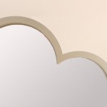 Miroir nuage doré en métal 45x26cm | Hashtag Déco