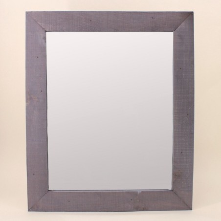 Miroir contour bois naturel 74x62 cm | Hashtag Déco