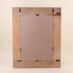 Miroir bois métal 53x67cm style moderne | Hashtag Déco