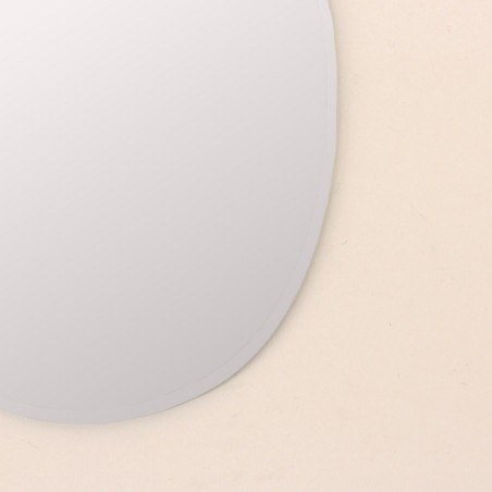 Lot de 4 miroirs gouttes en verre doré | Hashtag Déco