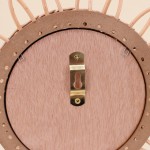 Miroir rond en rotin naturel 30cm | Hashtag Déco