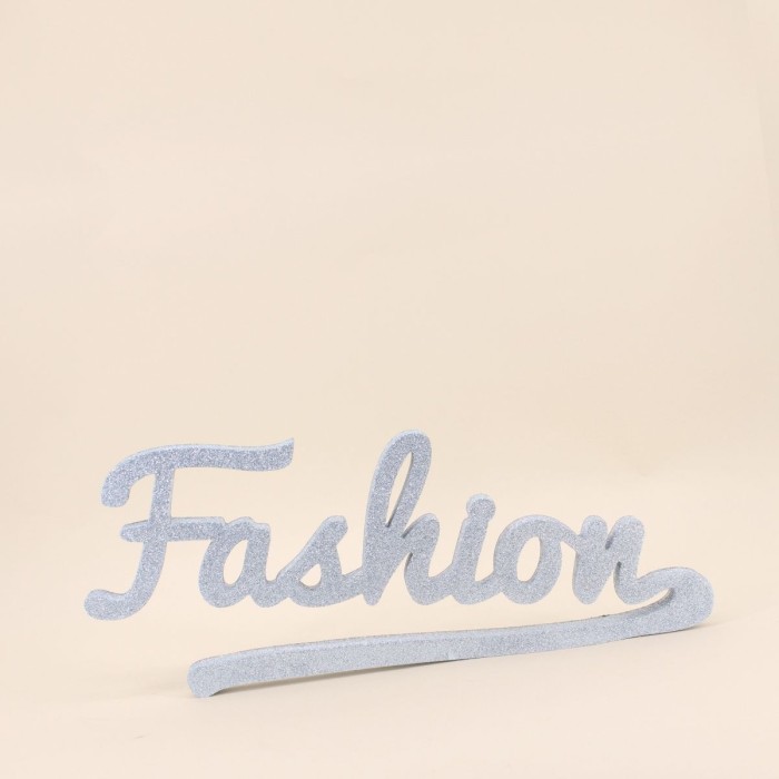 Mot décoratif fashion pailleté 50x22 cm | Hashtag Déco