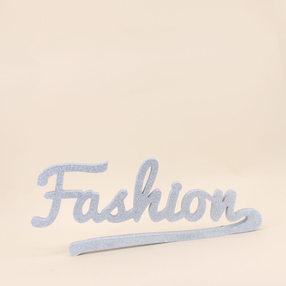 Mot décoratif fashion pailleté 50x22 cm | Hashtag Déco