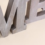 Mot déco "Home" 83cm bois blanc | Hashtag Déco