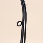 Étagère murale métal noir 30x25cm | Hashtag Déco