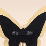 Set de 2 patères papillons dorés en métal | Hashtag Déco