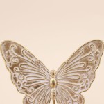 Set de 2 patères papillons dorés en métal | Hashtag Déco
