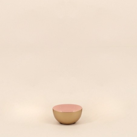 Lot de 3 coupelles métal doré rose | Hashtag Déco