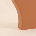 Bougeoir design terracotta 34cm en céramique | Hashtag Déco