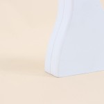 Bougeoir design blanc 30cm en céramique | Hashtag Déco