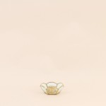 Lot de 2 bougeoirs verre métal doré | Hashtag Déco