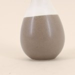Lot de 2 vases céramique fleurs séchées beige | Hashtag Déco