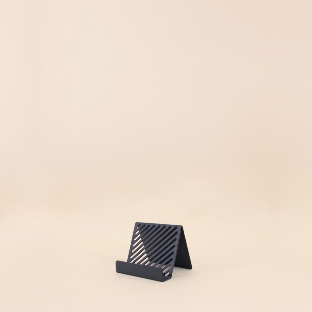 Porte téléphone en métal noir élégant | Hashtag Déco
