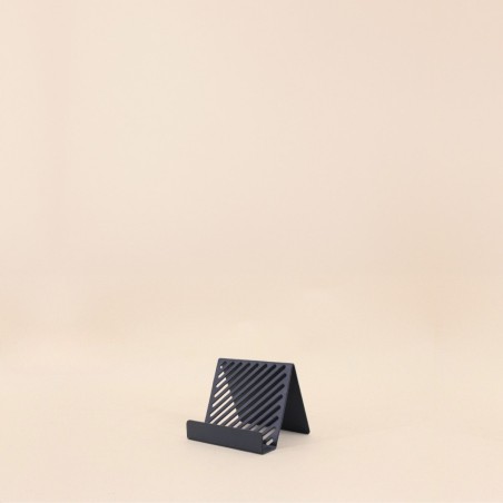 Porte téléphone en métal noir élégant | Hashtag Déco