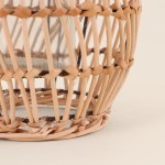 Lanterne bois et verre 21cm pour déco | Hashtag Déco