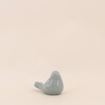 Objet déco oiseau vert en céramique 11cm | Hashtag Déco