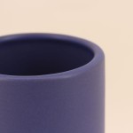 Vase tube rond 20cm en verre transparent | Hashtag Déco