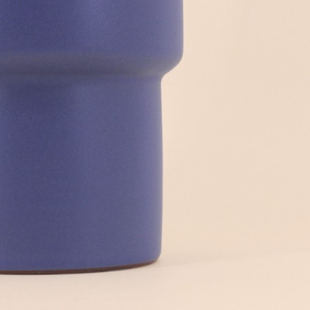 Vase tube rond 20cm en verre transparent | Hashtag Déco
