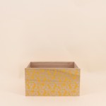 Set de 3 caisses fleuris bois colorées | Hashtag Déco