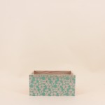 Set de 3 caisses fleuris bois colorées | Hashtag Déco