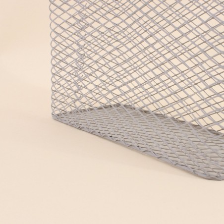 Panier porte magazine en métal noir élégant | Hashtag Déco