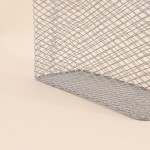 Panier porte magazine en métal noir élégant | Hashtag Déco