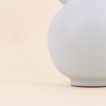 Vase double anses en céramique blanc 29cm | Hashtag Déco