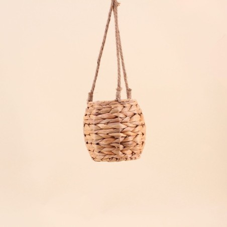 Set de 2 cache-pot suspendu jonc de mer naturel | Hashtag Déco