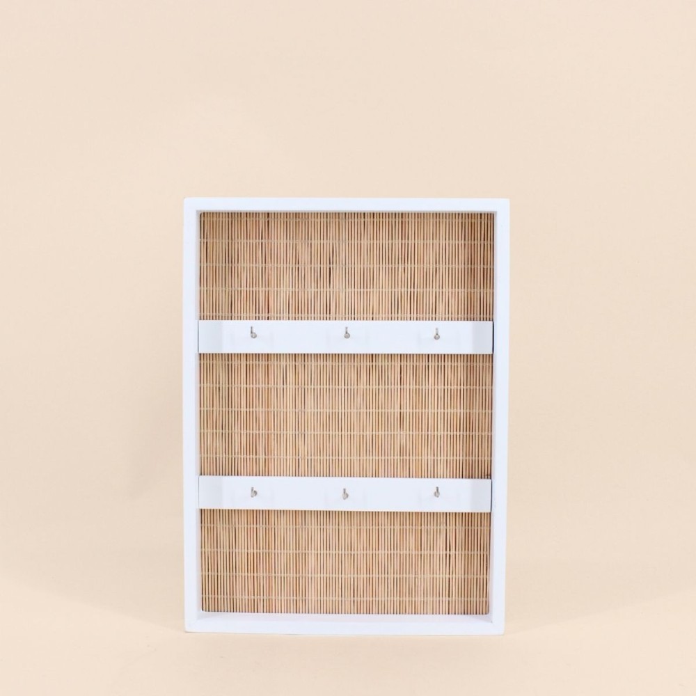 Tableau à clés bambou naturel 27x20cm | Hashtag Déco