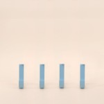 Lot de 4 patères minimalistes bois noires | Hashtag Déco