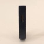 Lot de 4 patères minimalistes bois noires | Hashtag Déco