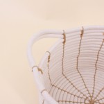 Set de 2 paniers en corde beige avec poignées | Hashtag Déco
